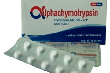 Thuốc alphachymotrypsin là thuốc gì?